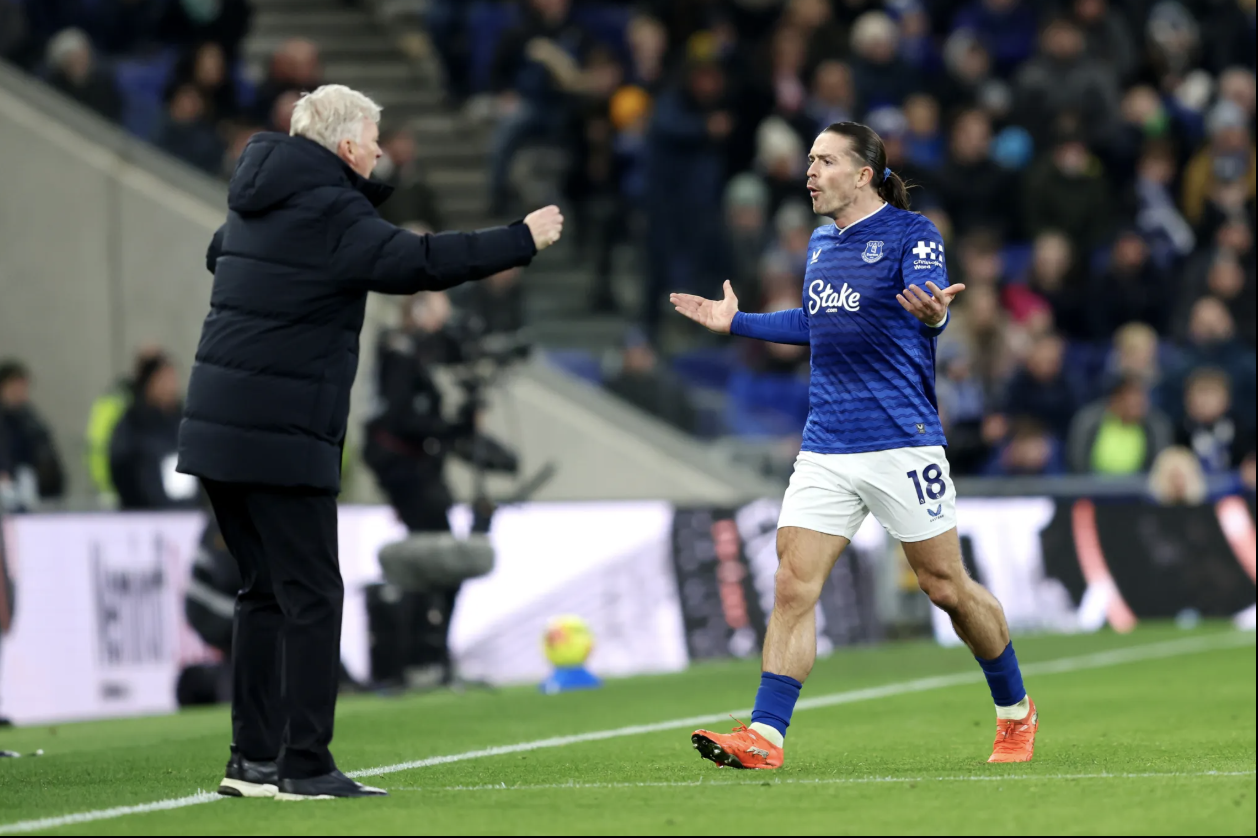 David Moyes mien cuong su dung Jack Grealish khi the trang cua cau thu nay chua phai o muc tot nhat